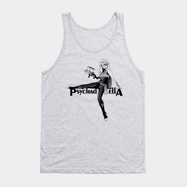 Barbarella Psychadella Tank Top by mosgraphix